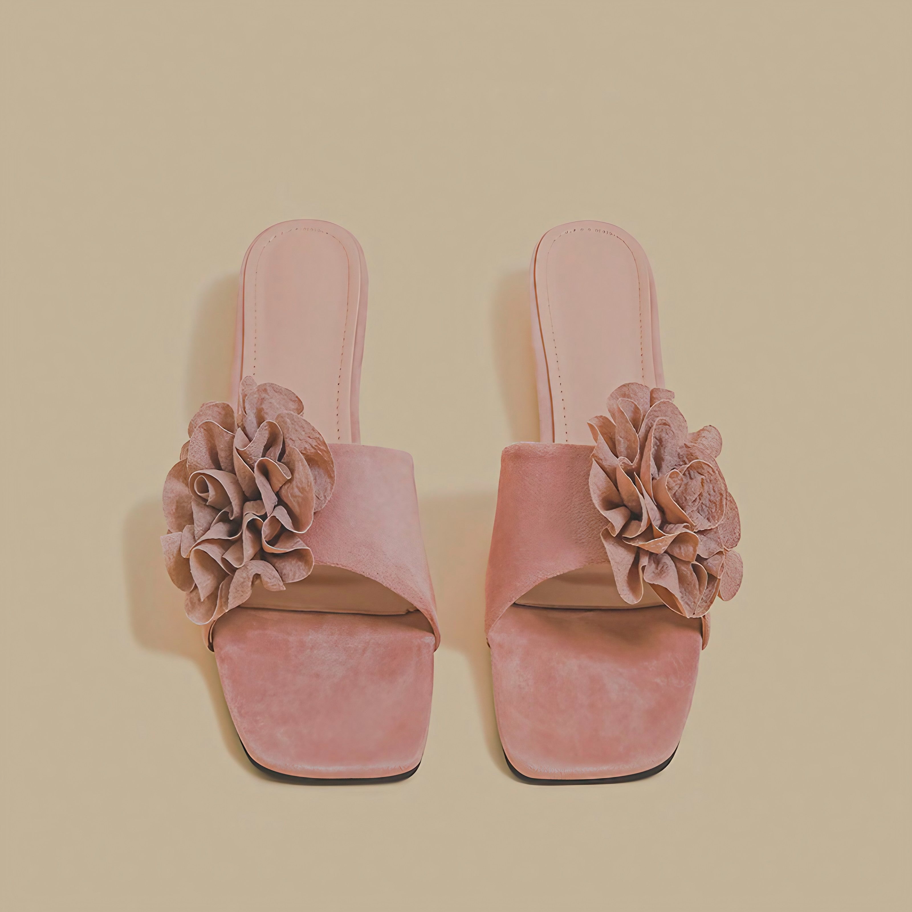 Velvet Bloom Muse Mules