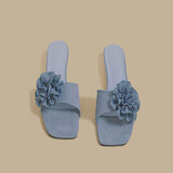 Velvet Bloom Muse Mules