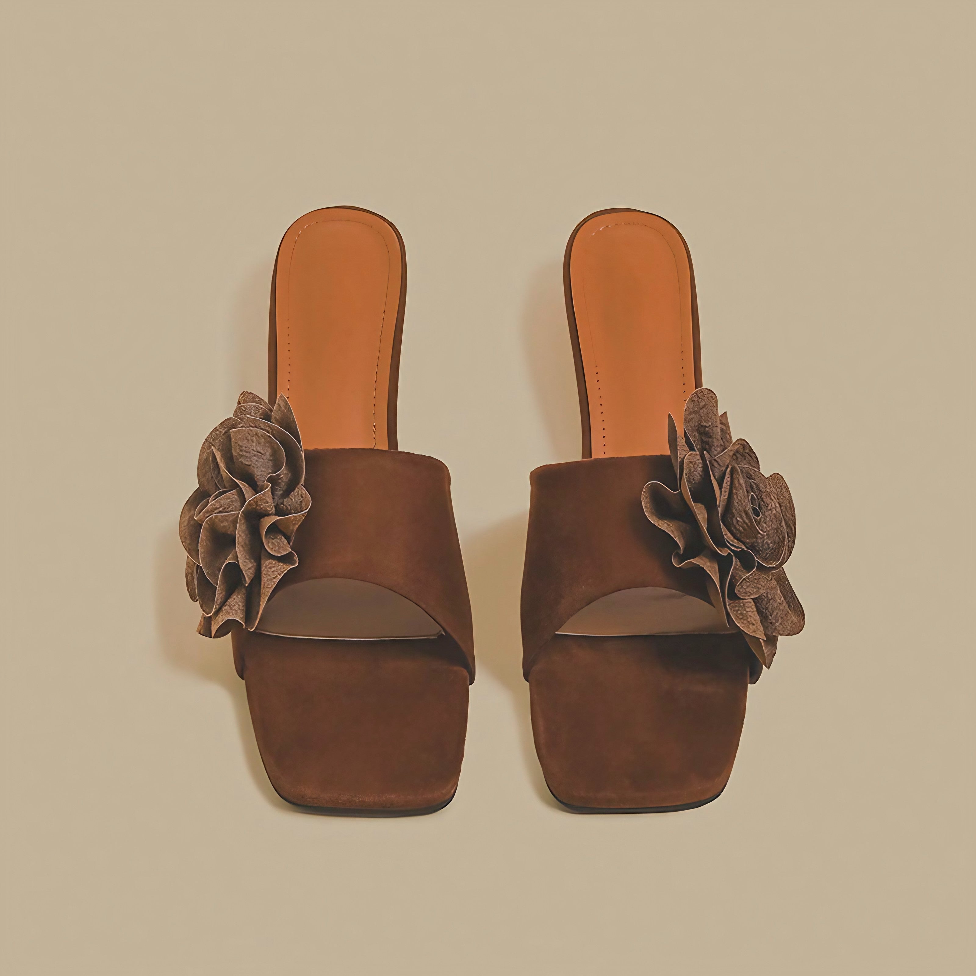 Velvet Bloom Muse Mules