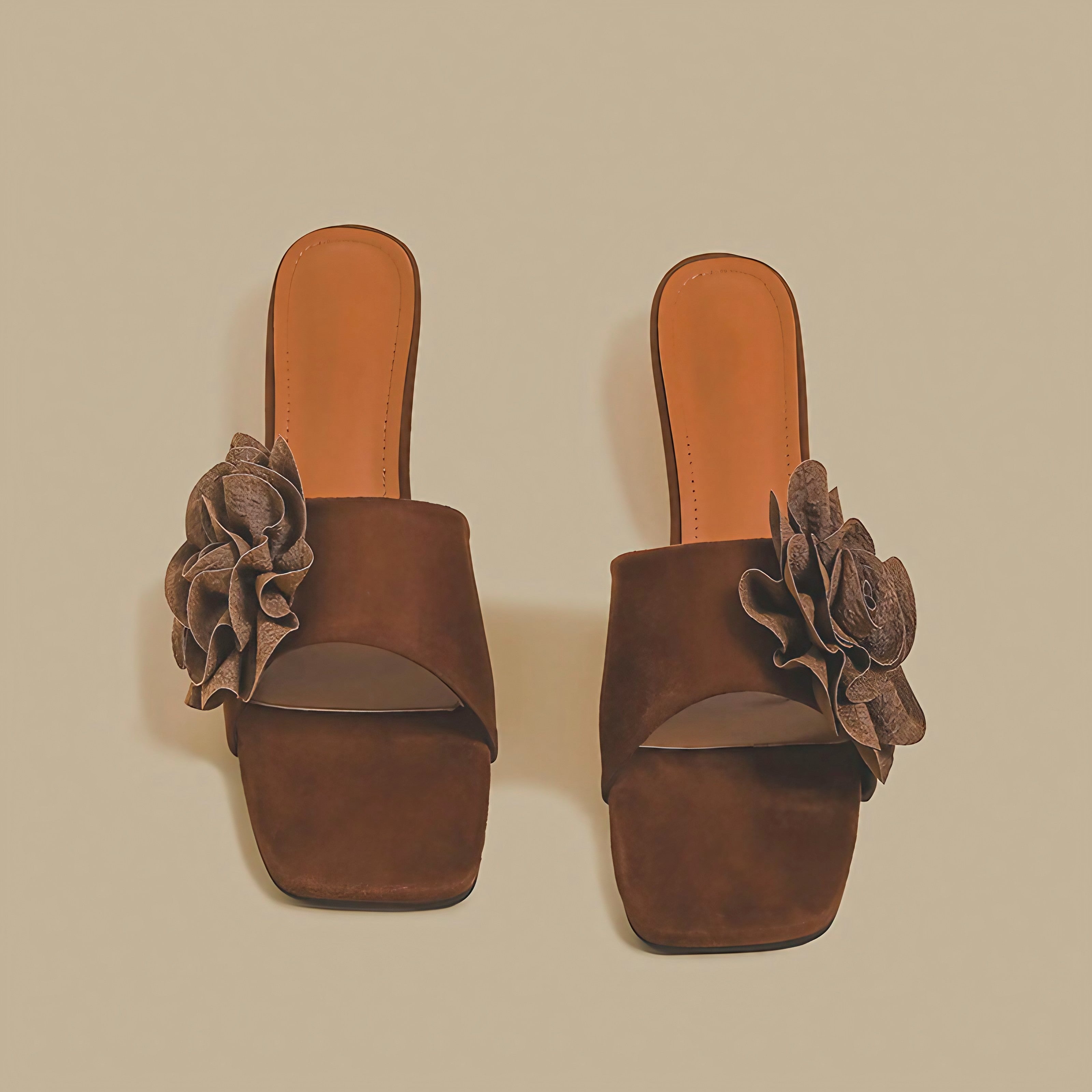 Velvet Bloom Muse Mules