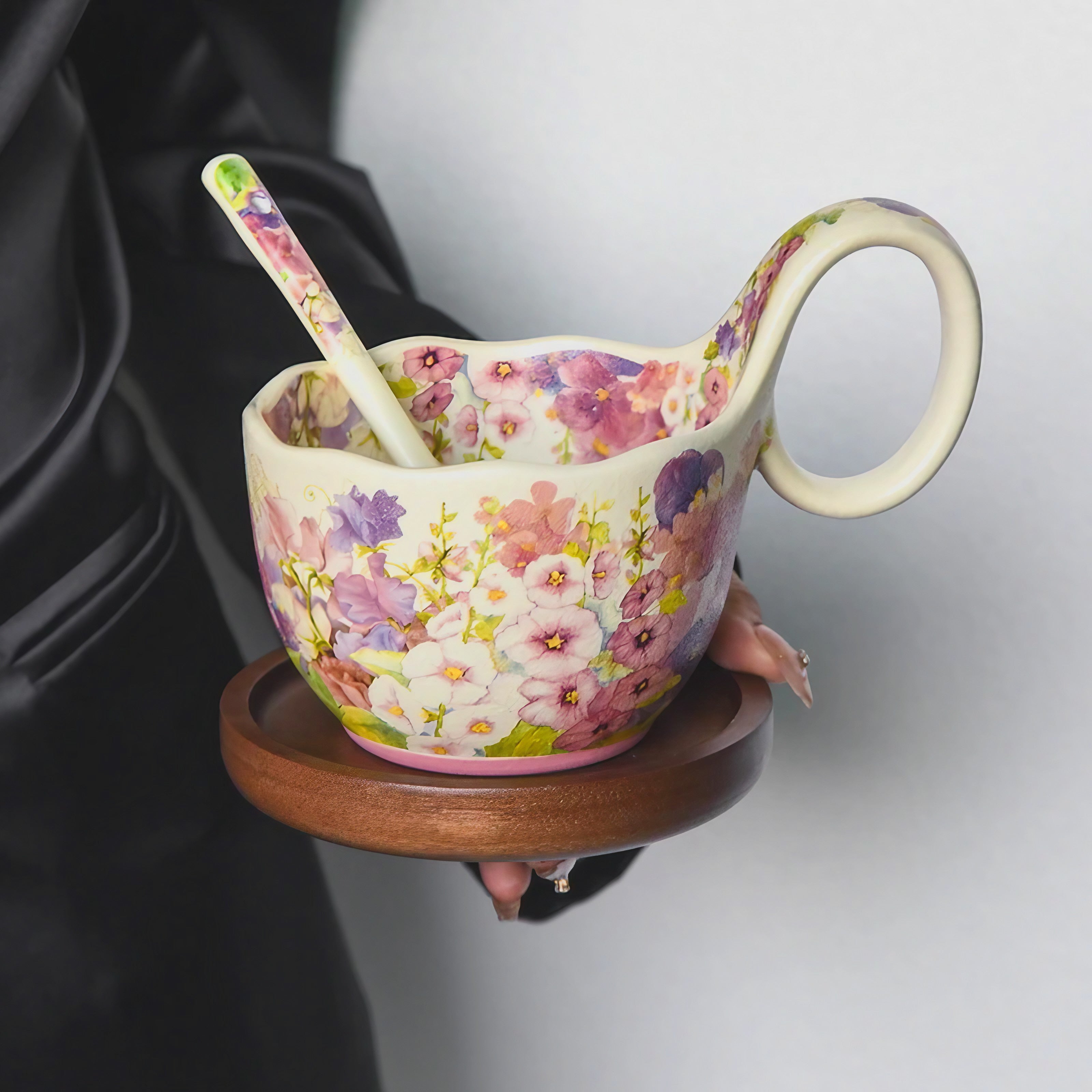 Velvet Petals Mugs