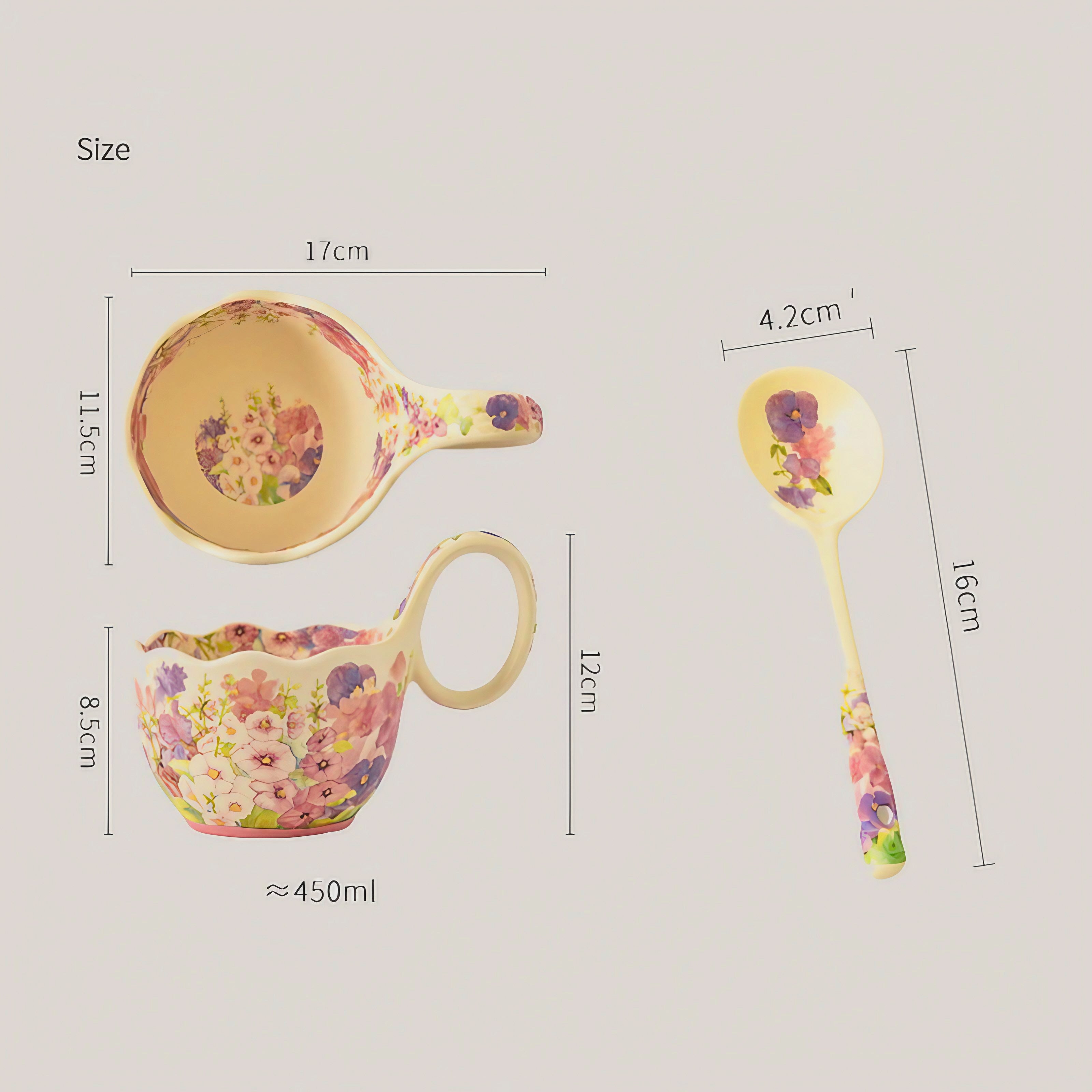 Velvet Petals Mugs