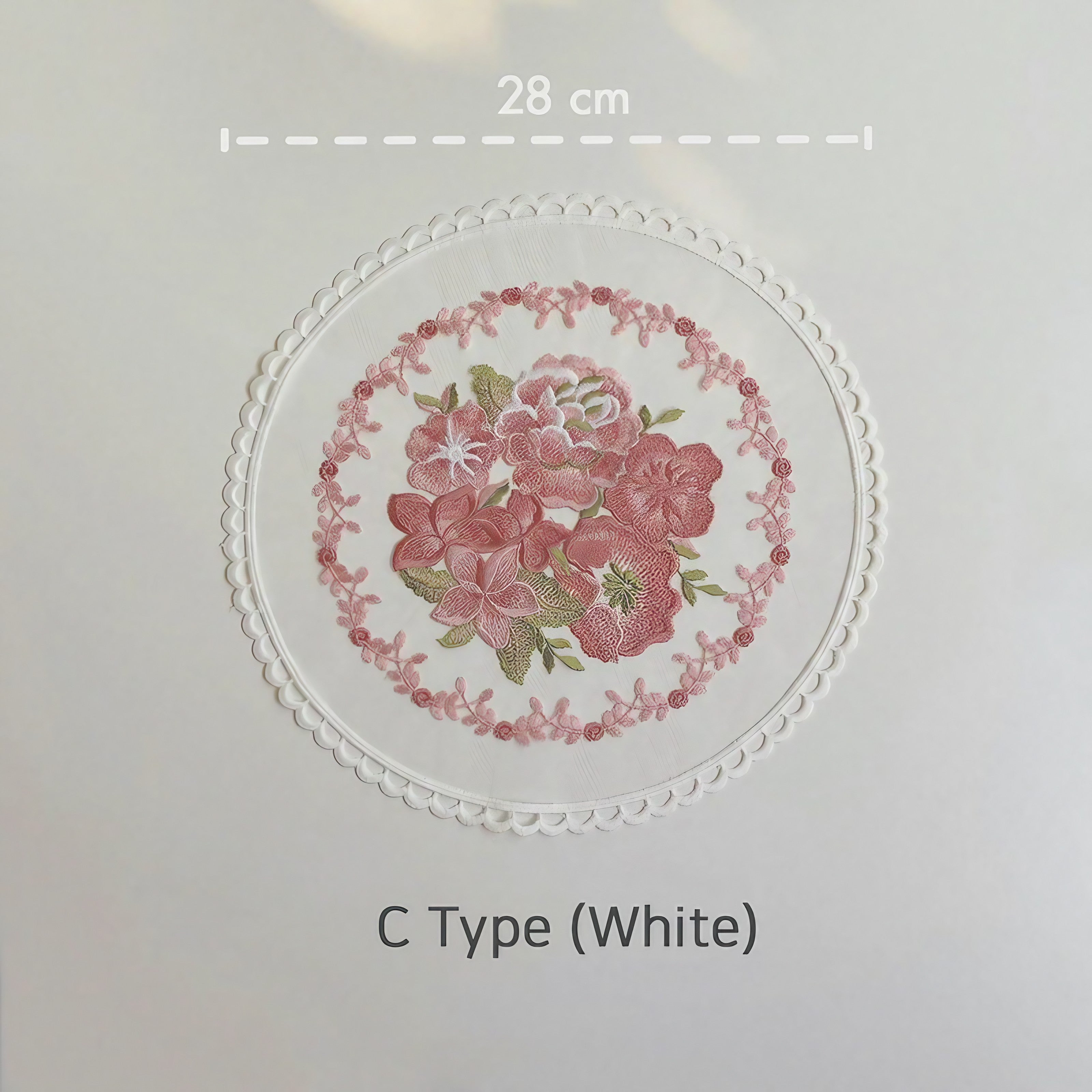 Victorian Embroidery Coasters