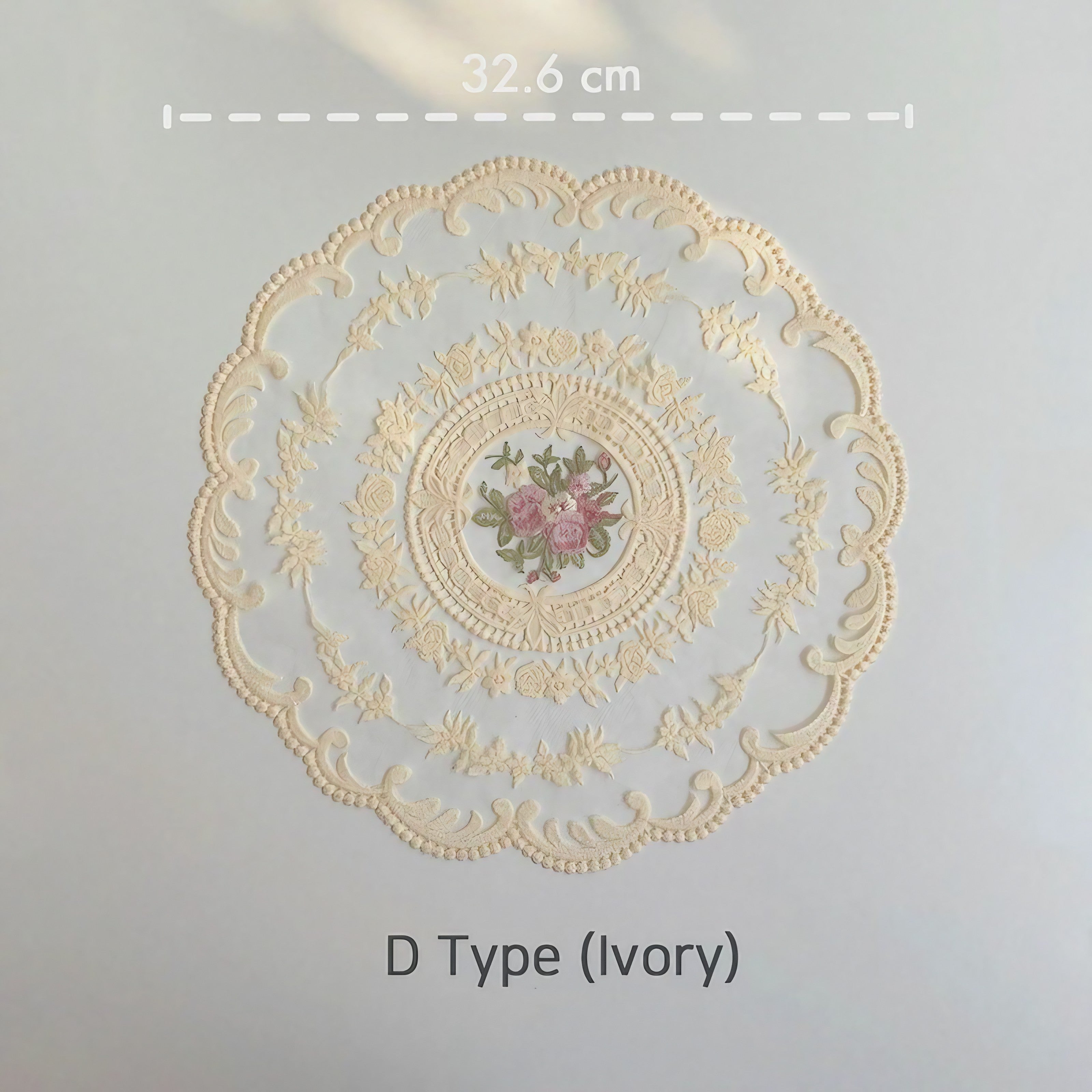 Victorian Embroidery Coasters