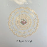Victorian Embroidery Coasters