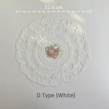 Victorian Embroidery Coasters