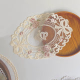Victorian Embroidery Coasters