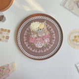 Victorian Embroidery Coasters