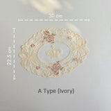 Victorian Embroidery Coasters