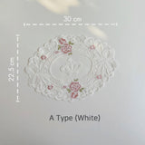 Victorian Embroidery Coasters