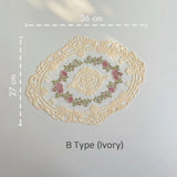 Victorian Embroidery Coasters