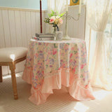 Victorian Rose Tiered Tablecloth