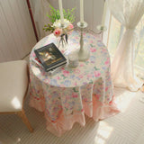 Victorian Rose Tiered Tablecloth