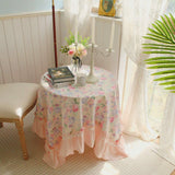 Victorian Rose Tiered Tablecloth