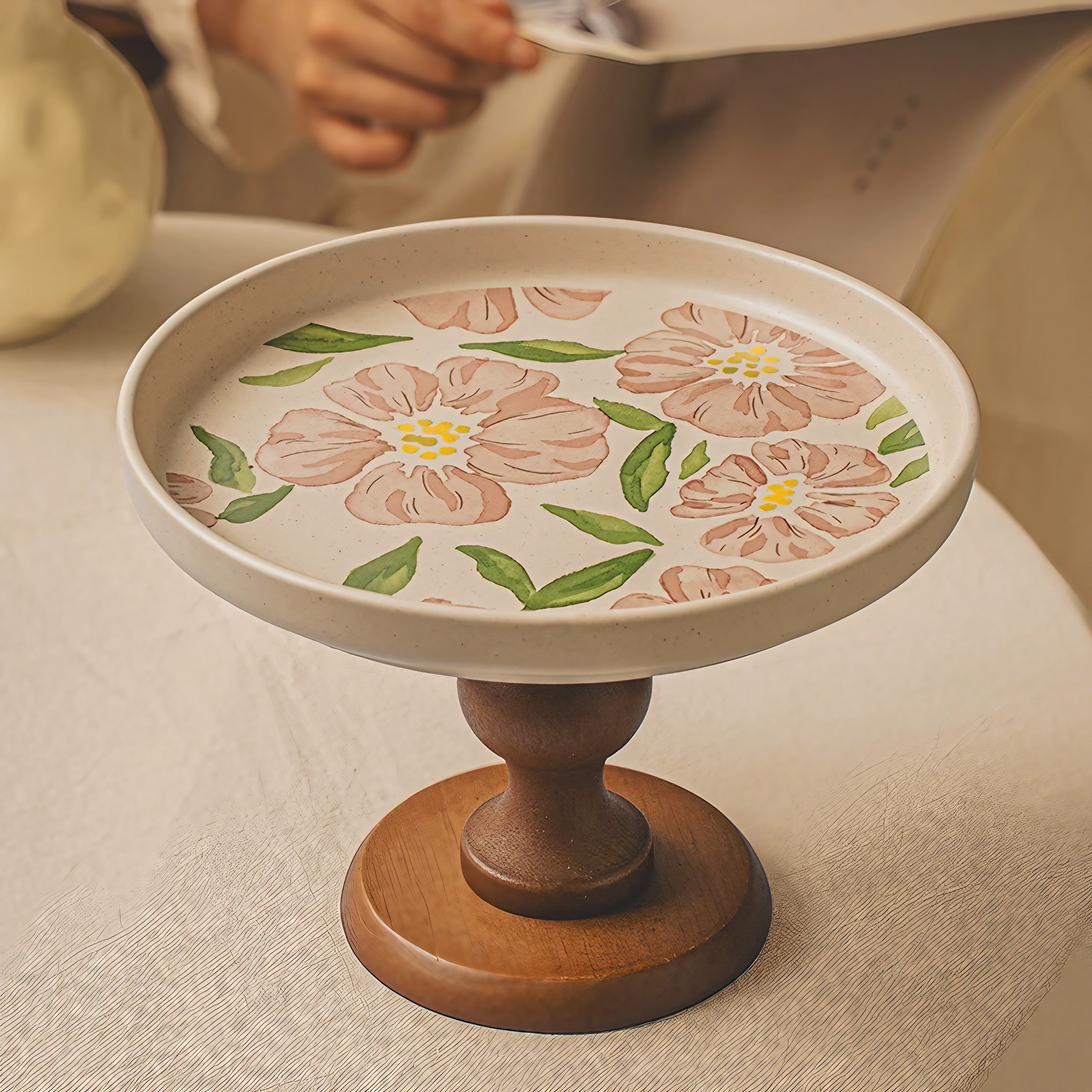Vintage Blossom Serving Plate