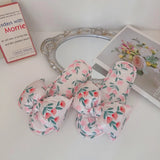Vintage Flora Satin Slippers