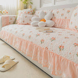 Spring Symphony Scalloped Coaster