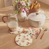 Vintage Rose Coasters