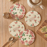 Vintage Rose Coasters