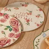 Vintage Rose Coasters