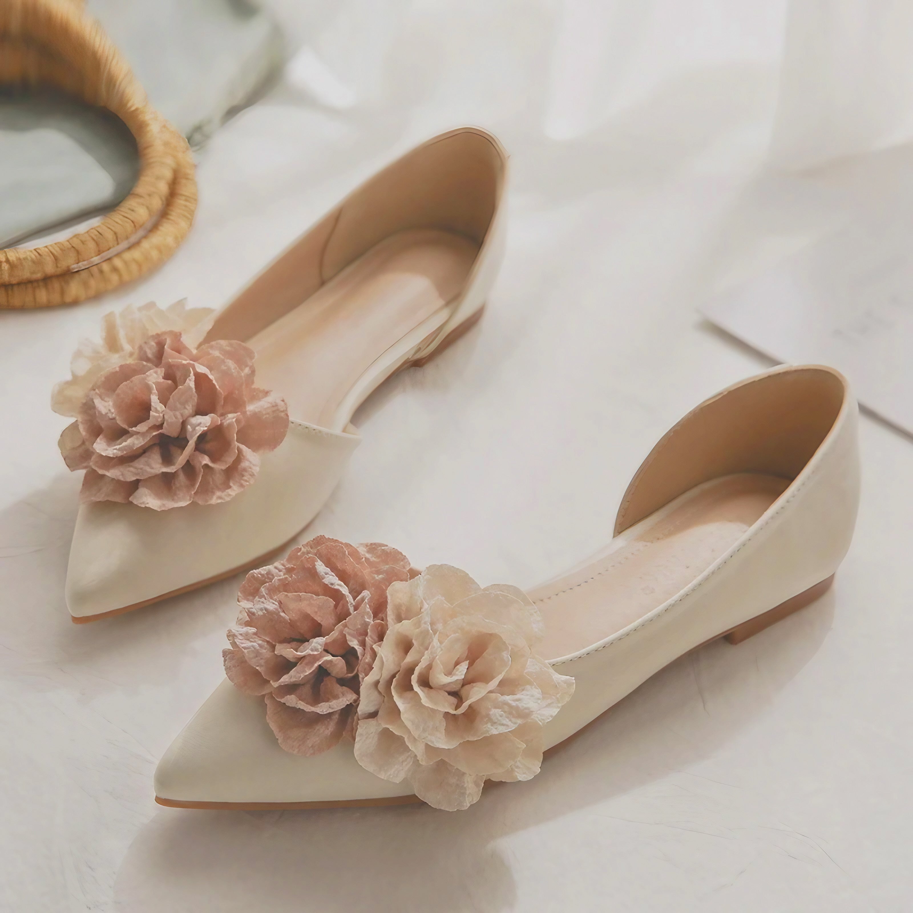 Vintage Rose Flats
