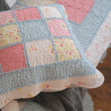 Vintage Rose Patchwork Cushion Covers