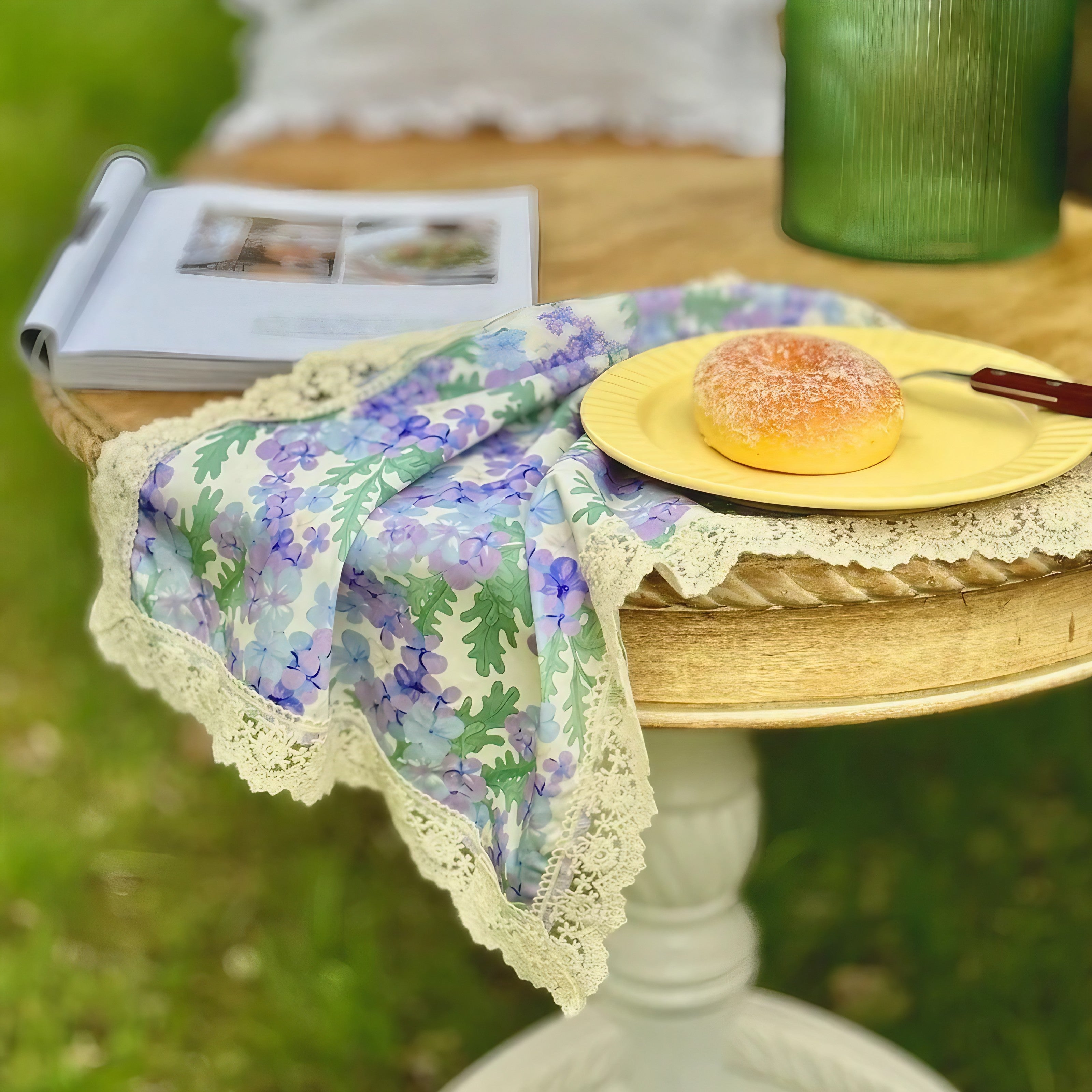 Vintage Rosebud Lace Placemats