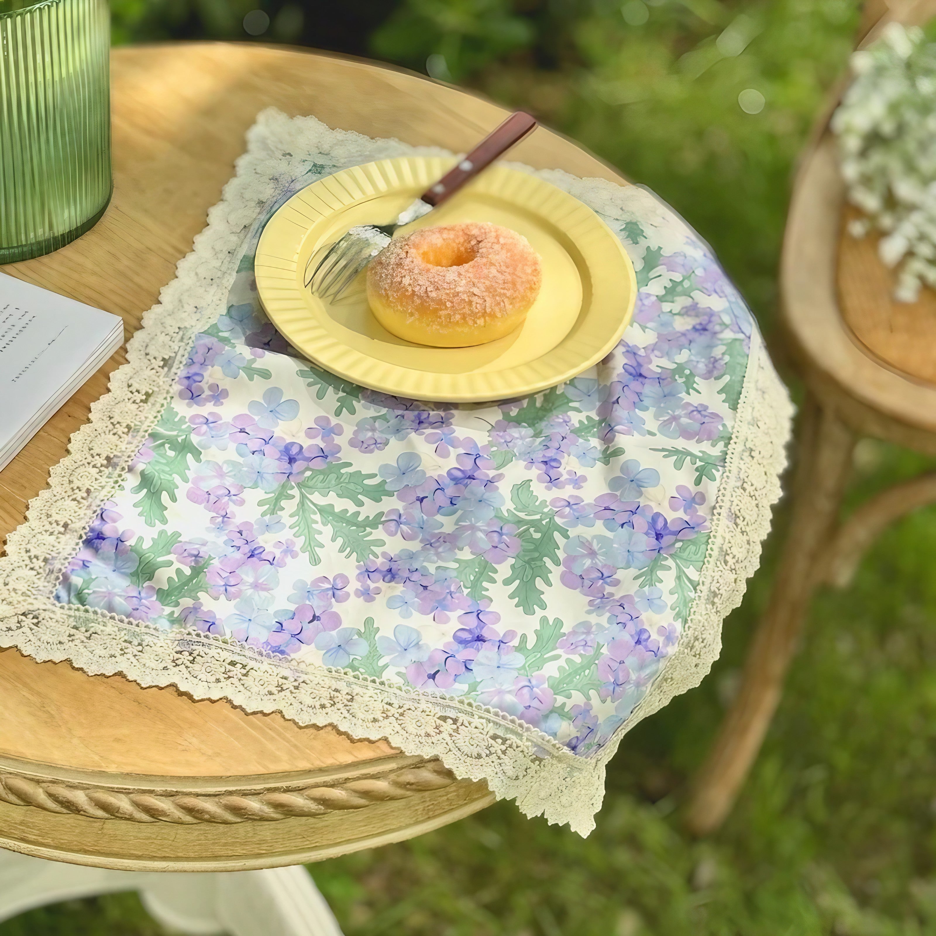 Vintage Rosebud Lace Placemats