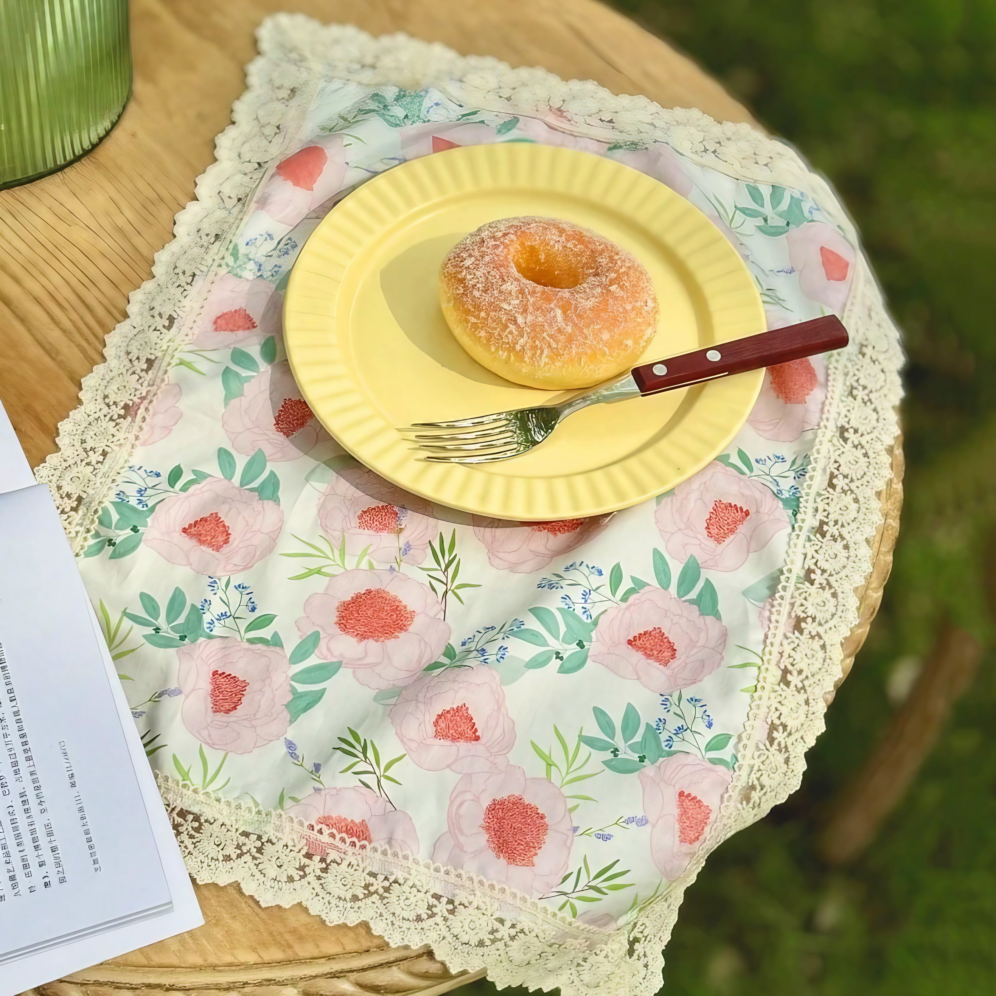 Vintage Rosebud Lace Placemats