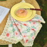 Vintage Rosebud Lace Placemats
