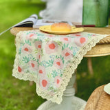 Vintage Rosebud Lace Placemats