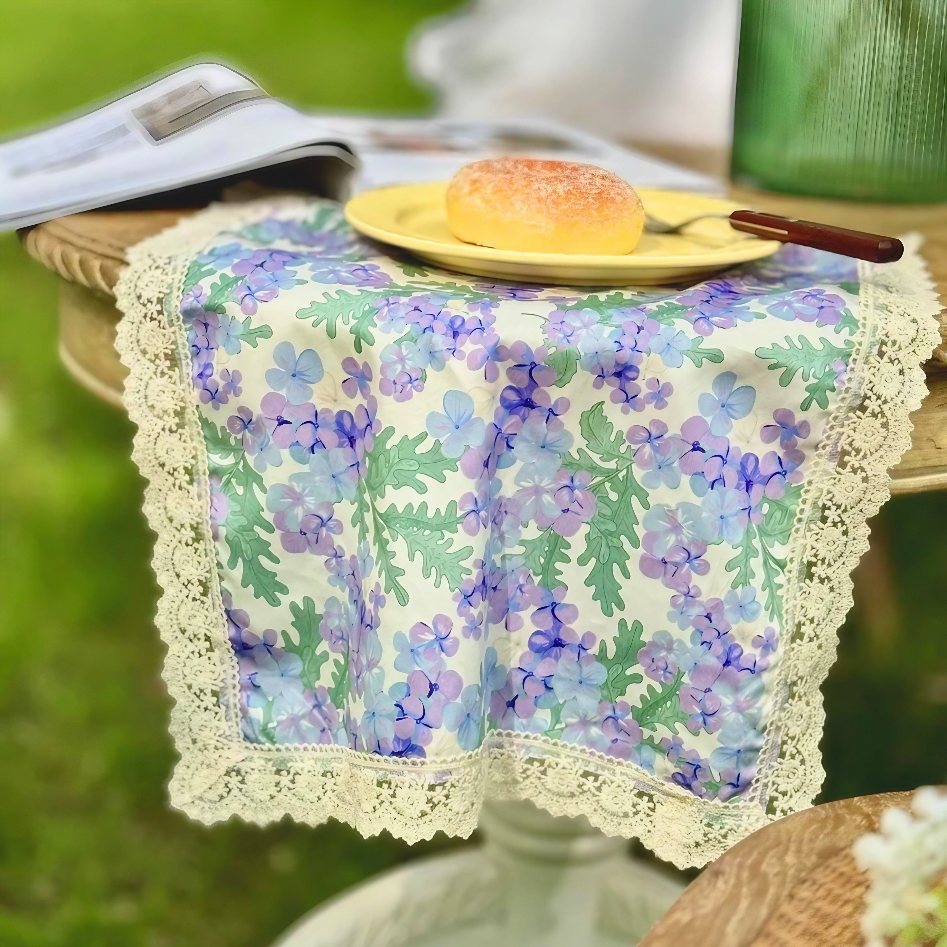 Vintage Rosebud Lace Placemats