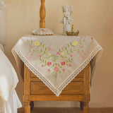 Vintage Wildflower Tablecloth