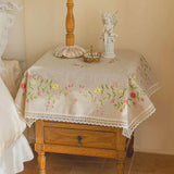 Vintage Wildflower Tablecloth