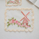 Vintage Windmill Lace Coaster