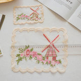 Vintage Windmill Lace Coaster