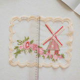 Vintage Windmill Lace Coaster