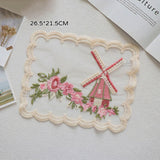 Vintage Windmill Lace Coaster