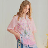 Watercolor Bloom Blouse