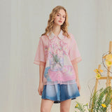 Watercolor Bloom Blouse
