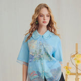 Watercolor Bloom Blouse