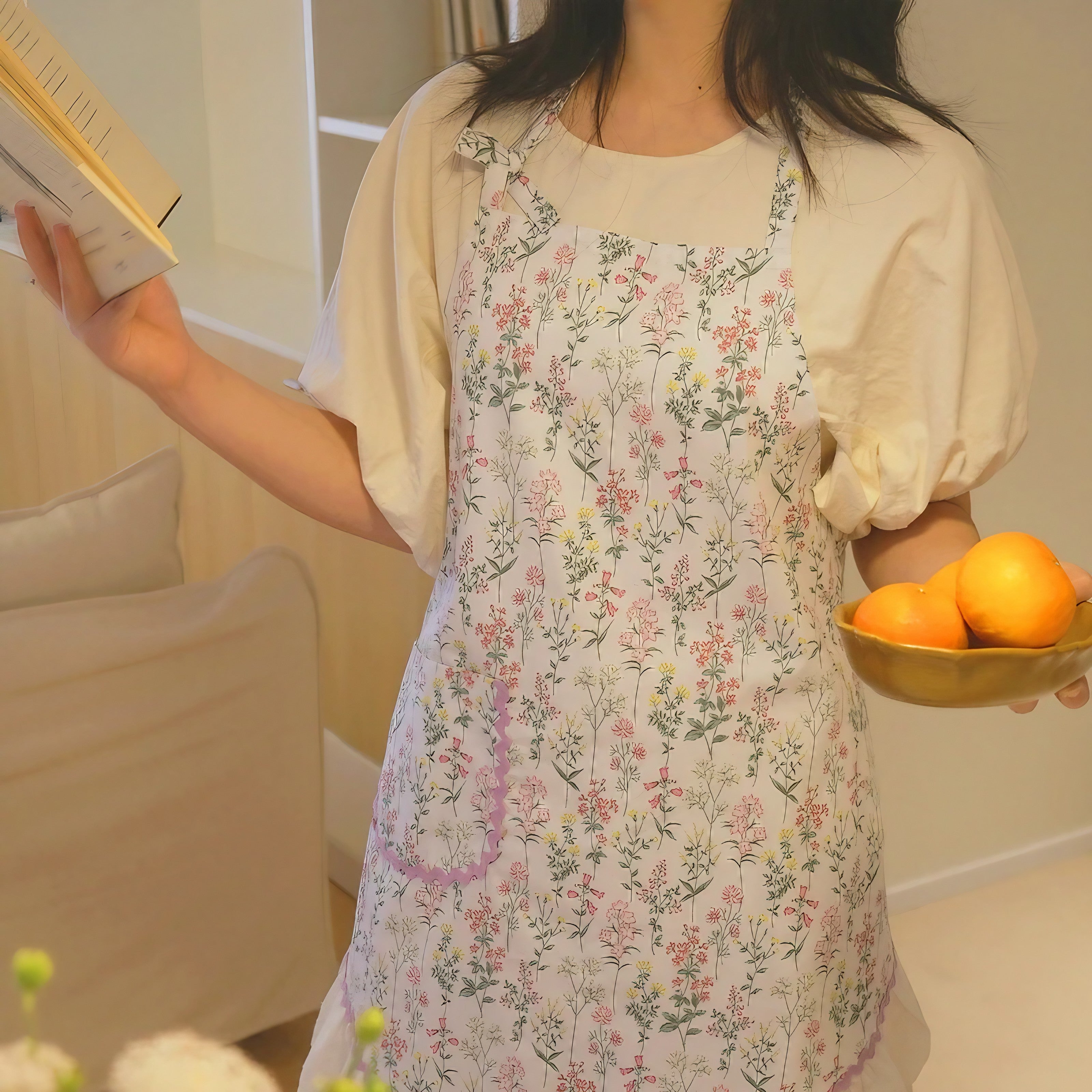Wildflower Garden Apron