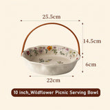 Wildflower Picnic Serving Bowl