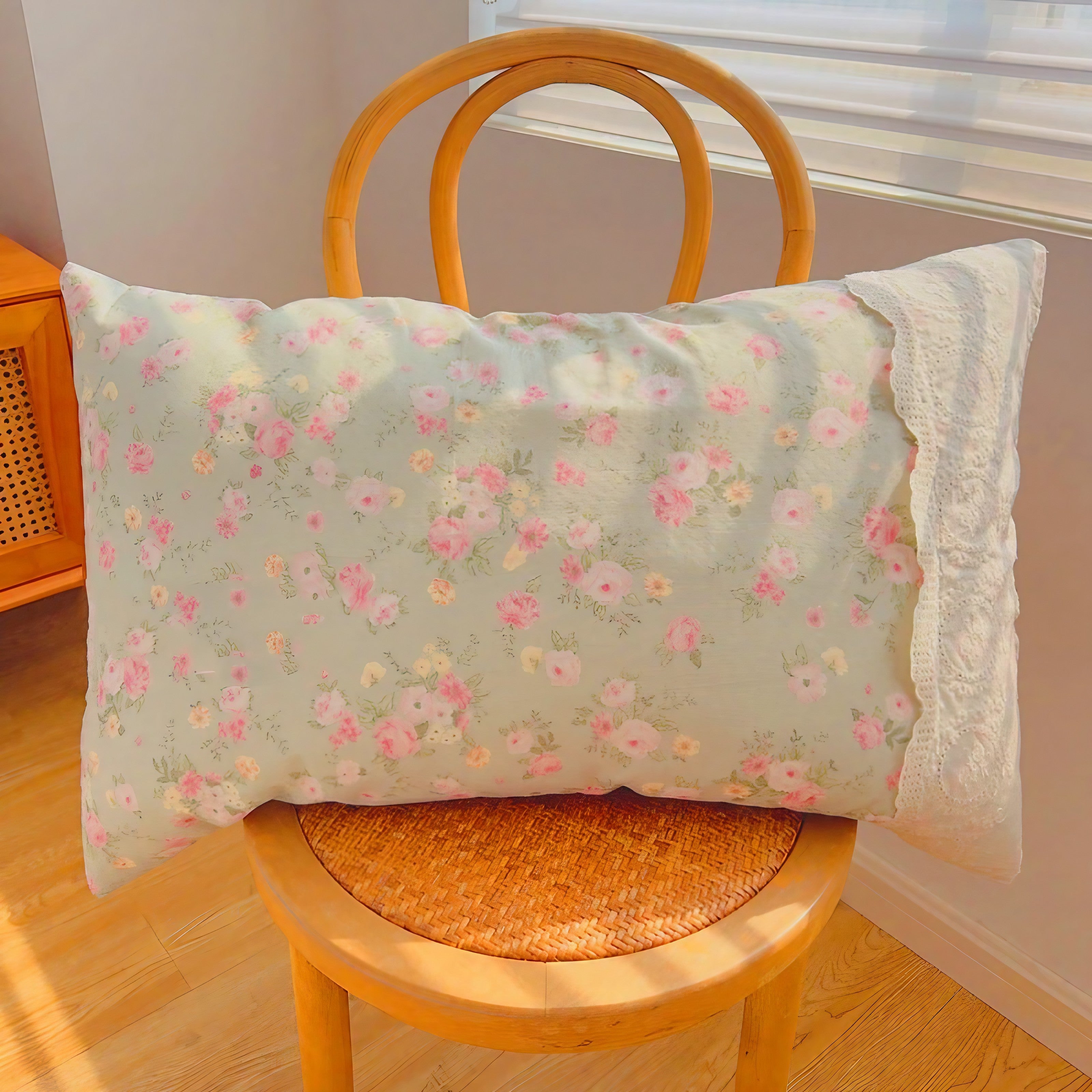 Lace Bloom Pillowcase