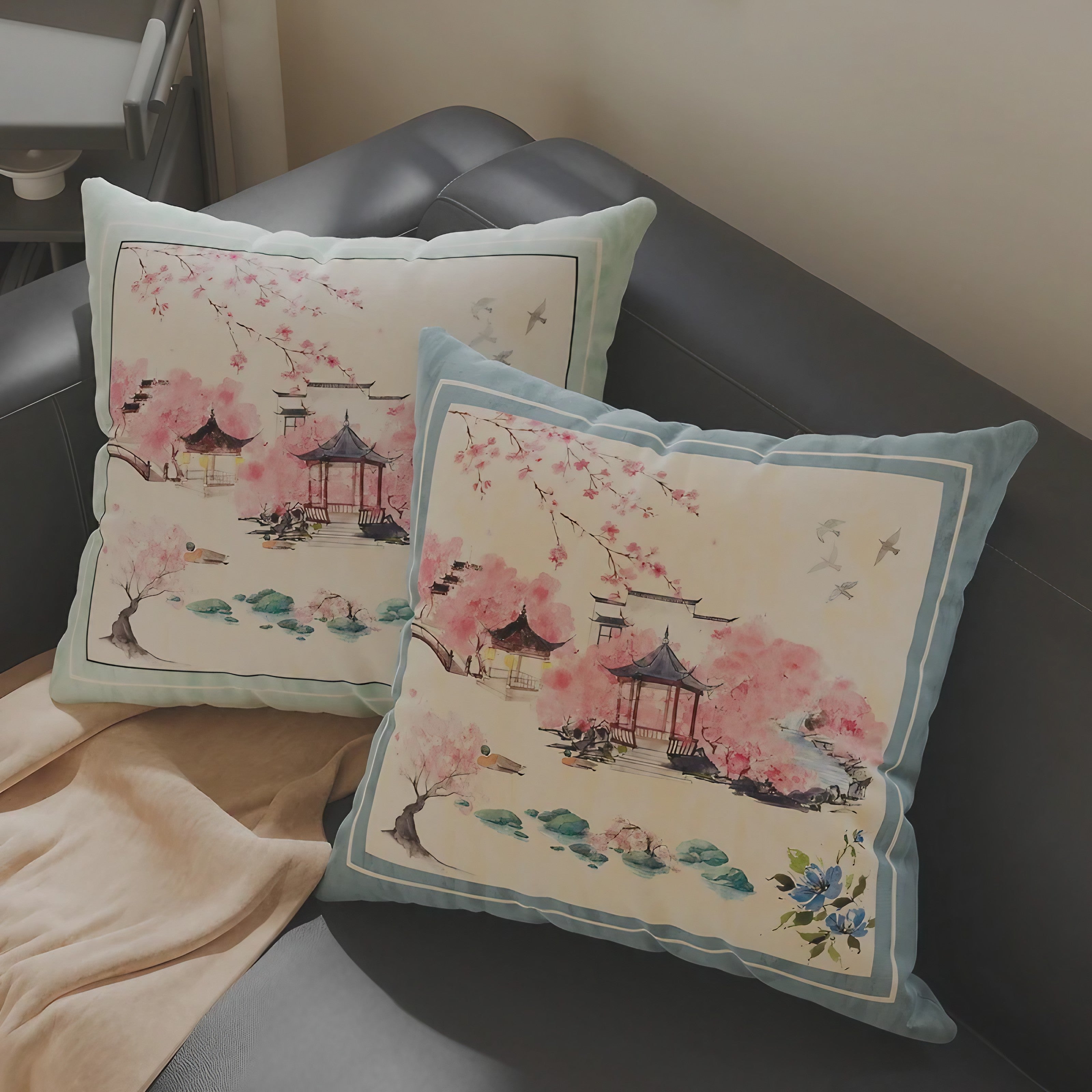 Zen Garden Cushion Covers