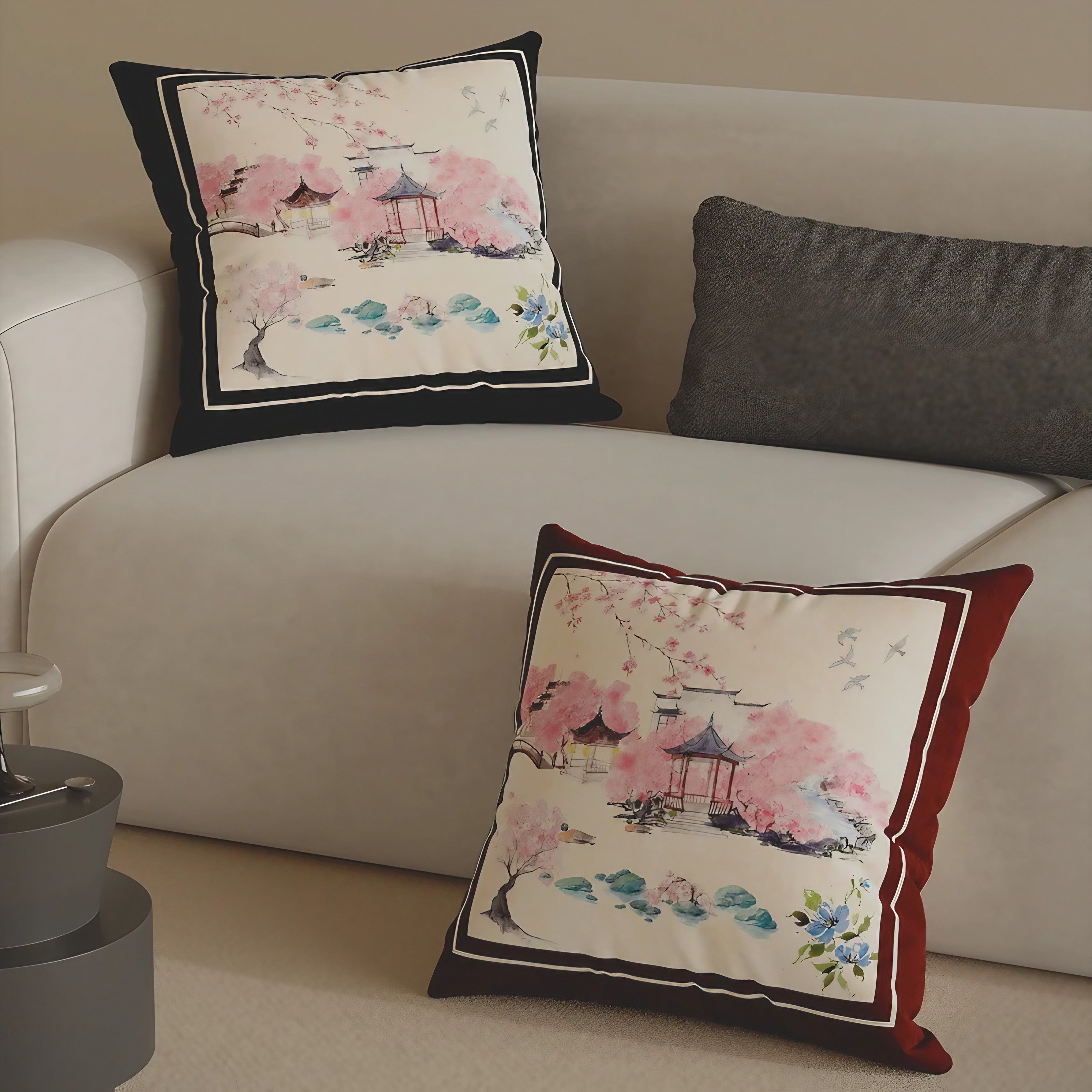 Zen Garden Cushion Covers