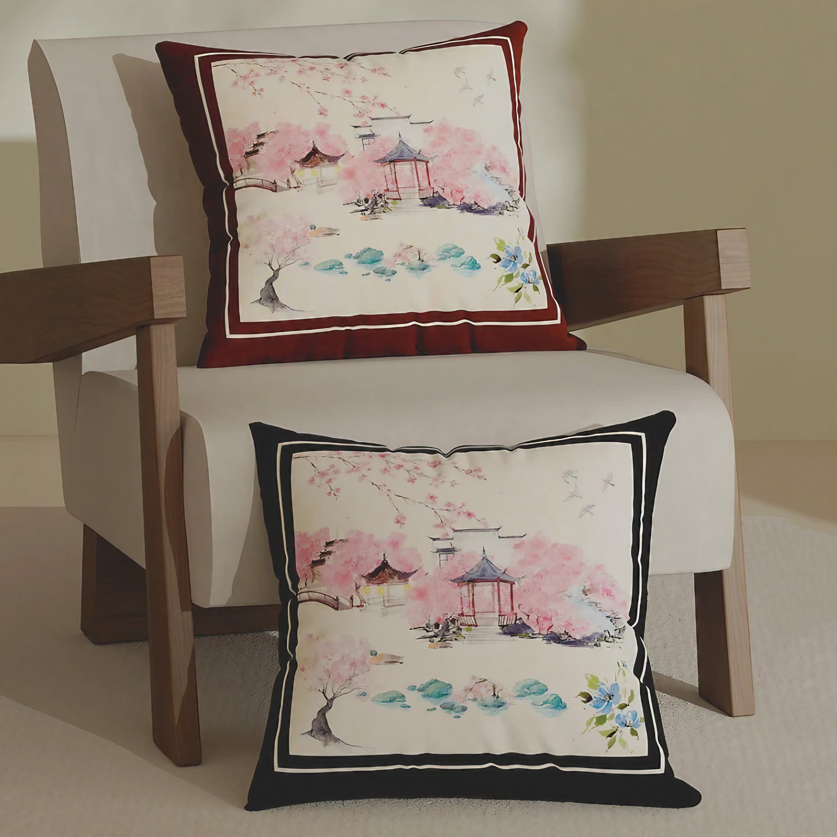 Zen Garden Cushion Covers